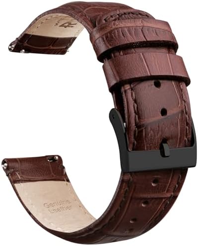Amazon.com: 22mm/24mm Leather Strap Watch Band for Breitling